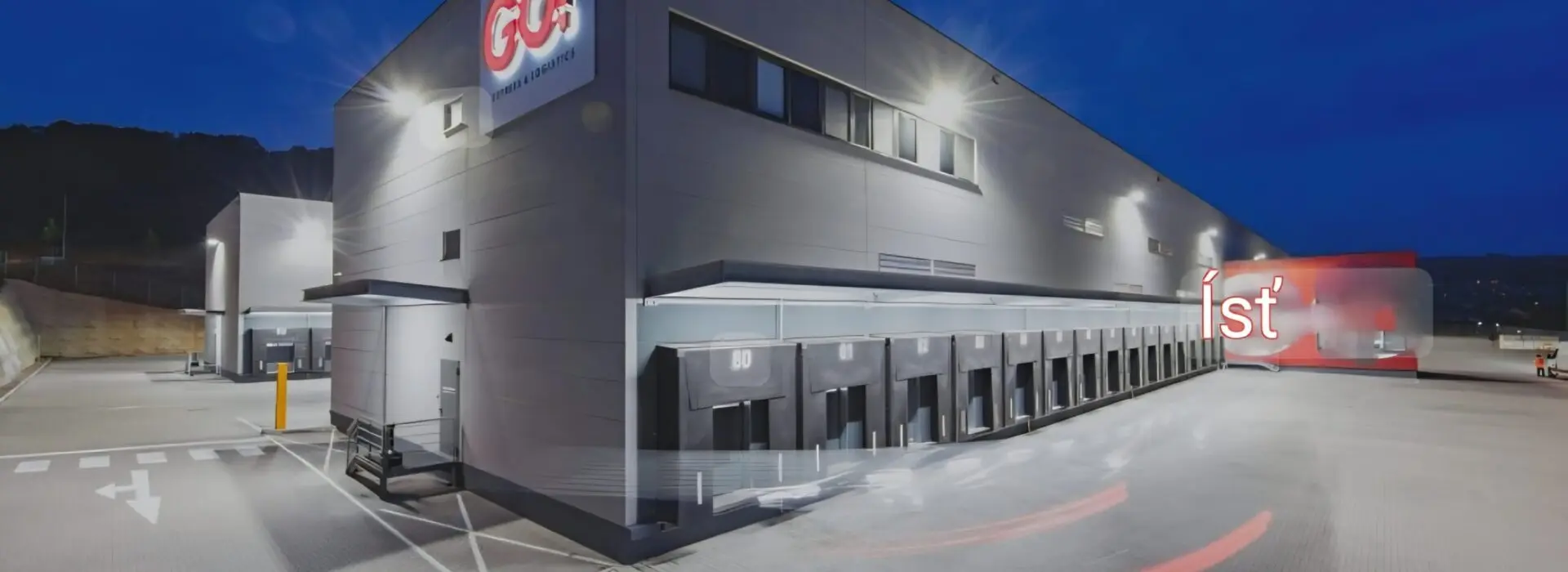 Logistikhalle Bottrop — Projektansicht