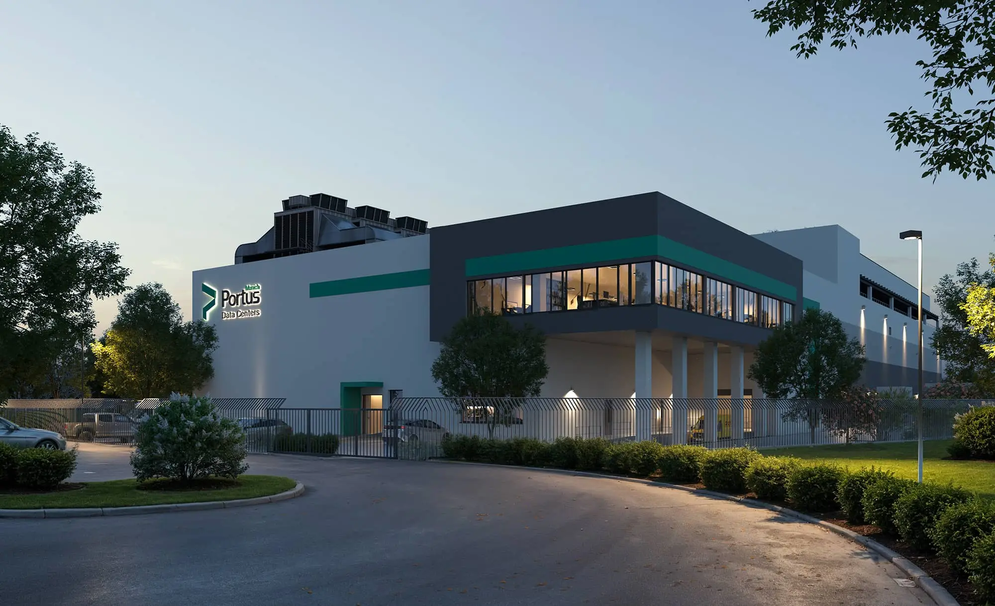 Portus Datacentrum, Kirchheim bei München — Projektansicht